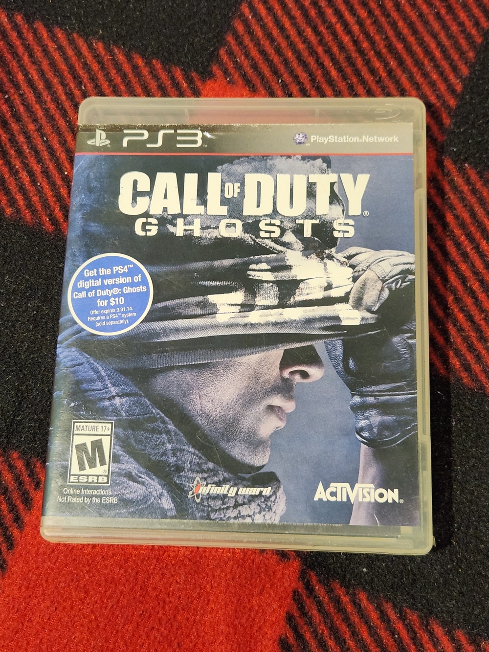 Call of Duty: Ghosts (Sony PlayStation 3, 2013) PS3 TESTED Complete w/Manual CIB
